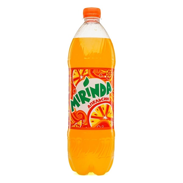 Mirinda газированный напиток апельсин 1 л.